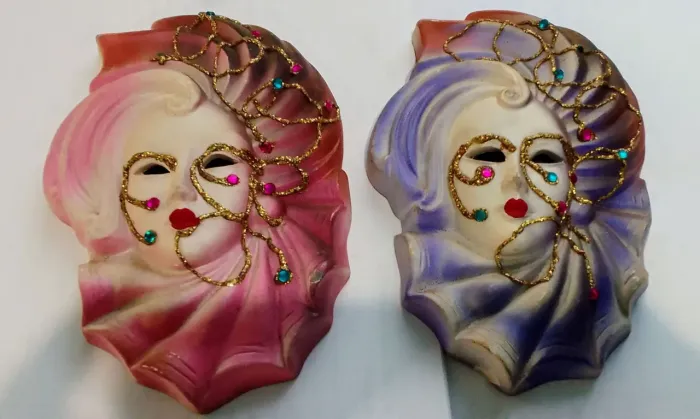 Máscaras  Venezianas de Parede 