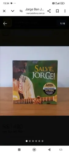 Salve Jorge! - Jorge Ben Jor - 14 CDs -  Remasterizados