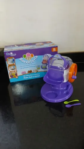 Sorveteria - Máquininha de sorvete Kids Chef - Multikids (faz sorvete de verdade)