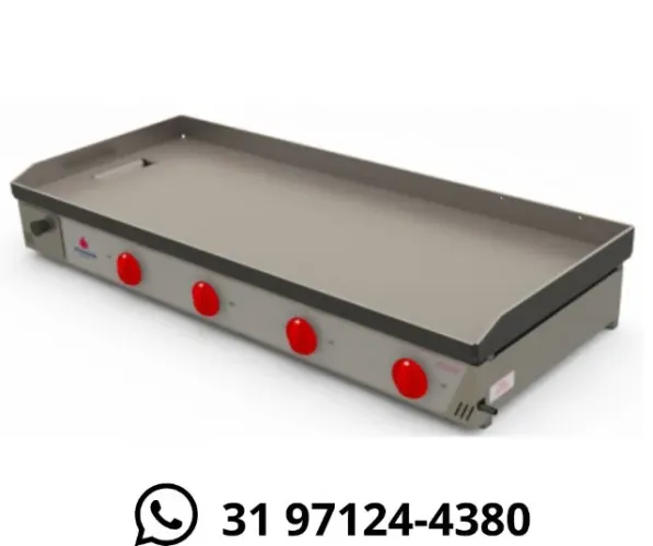 Chapa de Lanches 1,20M 4 Queimadores Progas