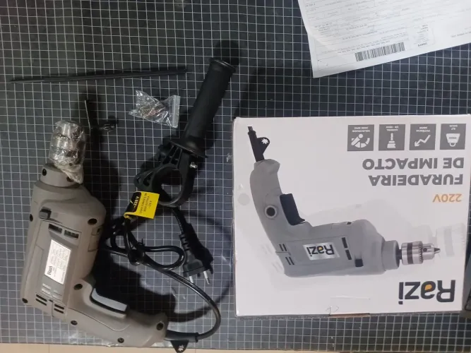 Furadeira 500W RAZI 3/8