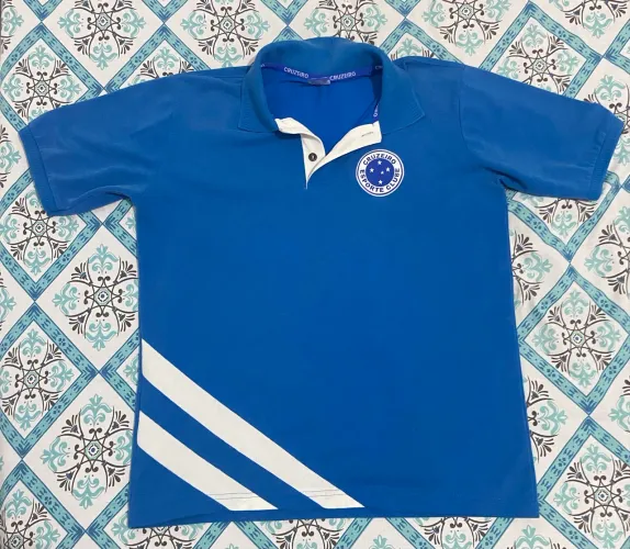 Camisa polo futebol Cruzeiro M
