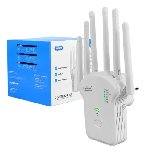 Repetidor Ampliador Sinal Wifi Rede 2.4ghz Wireless 300mbps