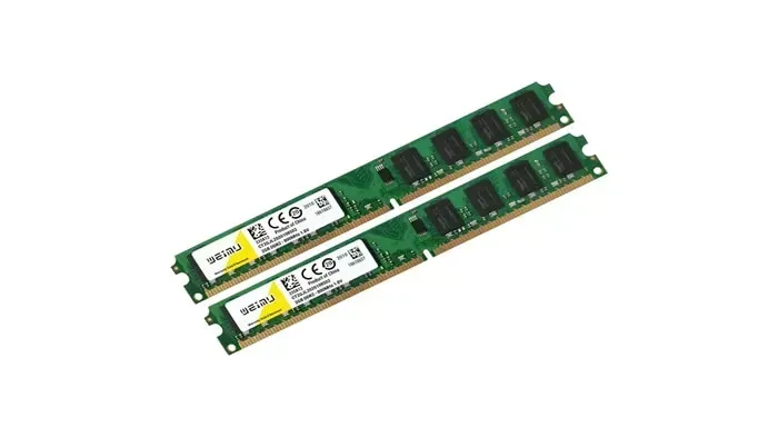Kit 2 memorias para pc Ddr2 2gb 800mhz