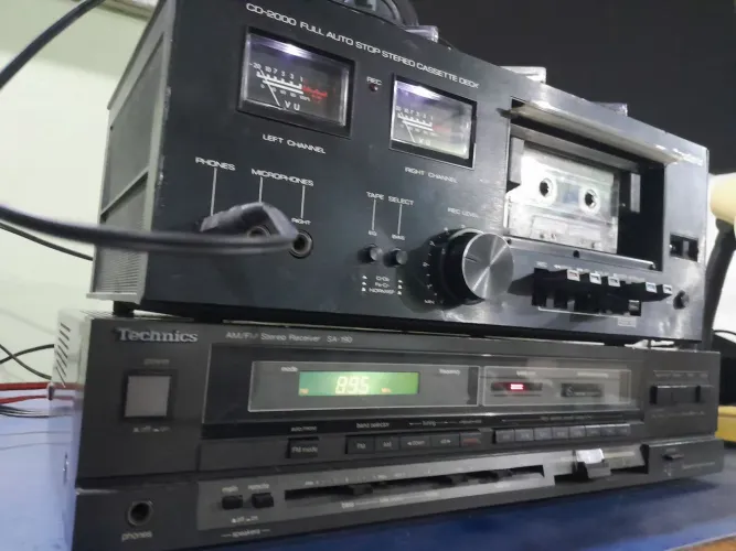 Receiver technics sa 190 muito inteiro