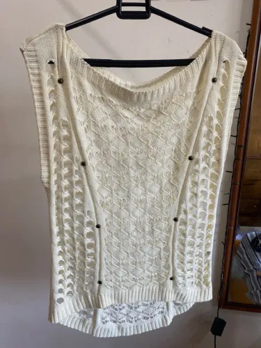 Blusa crochê