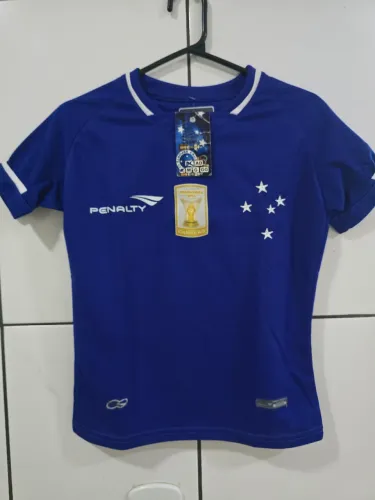 Camisa cruzeiro original feminina P nova na etiqueta