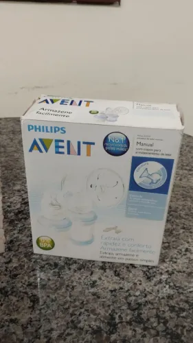 Extrator de leite manual Philips Avent.