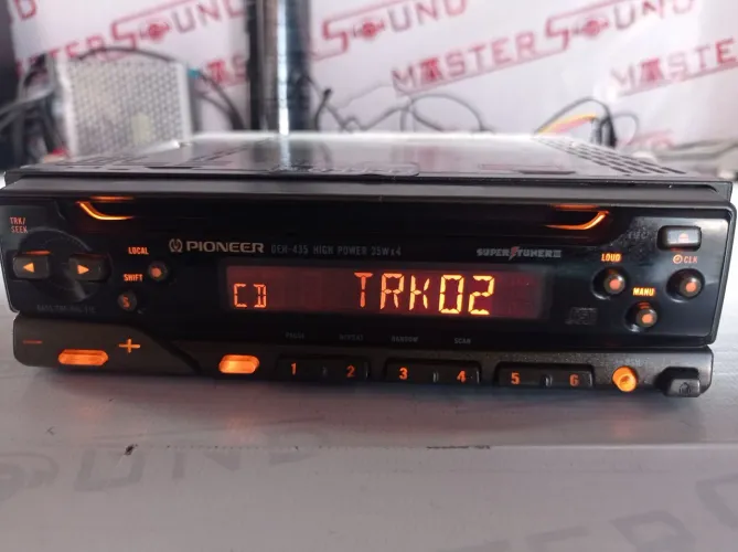 Cd rádio com bluetooth Pioneer deh-435 âmbar lindo aparelho na promoção 