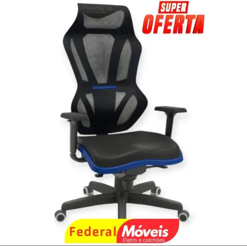 Cadeira Vizion - NOVA - Design moderno, conforto e durabilidade