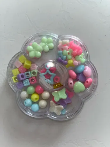 Kit de Miçangas Coloridas para Artesanato