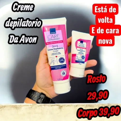 Depilatório AVON 