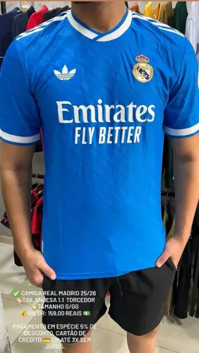 Camisa Real Madrid Tailandesa