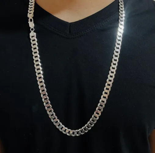 Cordão Masculino Prata 925 