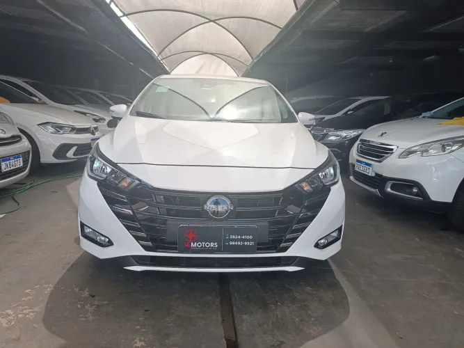 NISSAN VERSA ADVANCE 1.6 FLEX AUTOMÁTICO CVT6MARCHAS 2024 BRANCA 