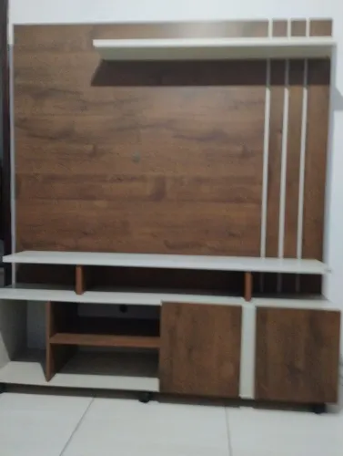   Rack Estante com Painel Seme nova 