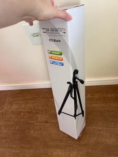 Tripé profissional para câmera 