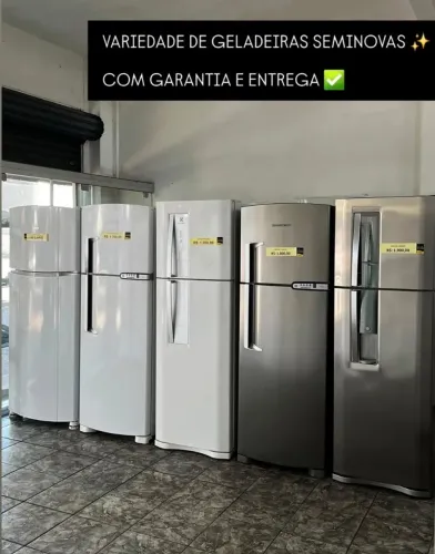 Geladeiras seminovas com garantia e entrega - telefone e endereço na descrição