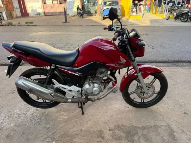 Honda Cg Fan 160 flex 2017 vermelha 11.900