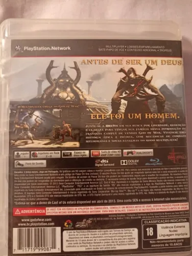 God Of War Ascension - Ps3 (Usado)