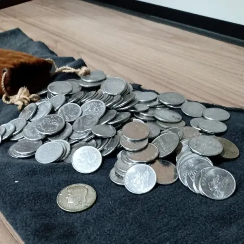 Coleção de Moedas Antigas Diversas