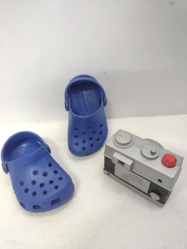 Crocs para bebês Original n.2/3 ...17/18 em estado de novo 