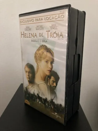 VHS Duplo Helena de Tróia (Dublado)