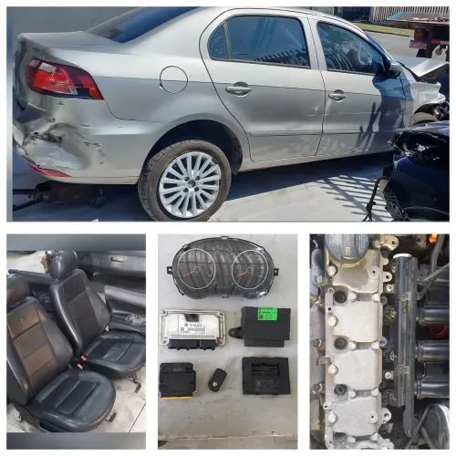 Peças Voyage 2014 motor bancos em couro cambio modulo 