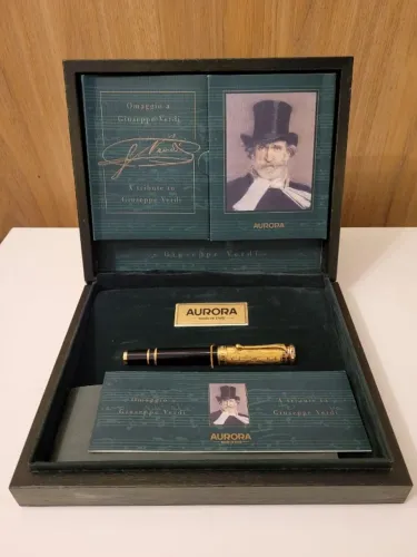 Caneta Aurora Giuseppe Verdi Opera Edição Limitada