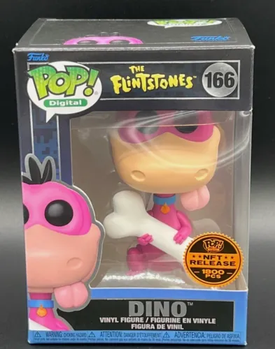 Funko Pop! Dino Digital Nft - Flintstones - Hanna Barbera