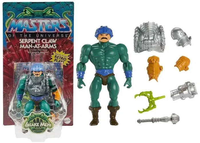 Masters Of The Universe Origins Mentor Serpent Claw Wave 14