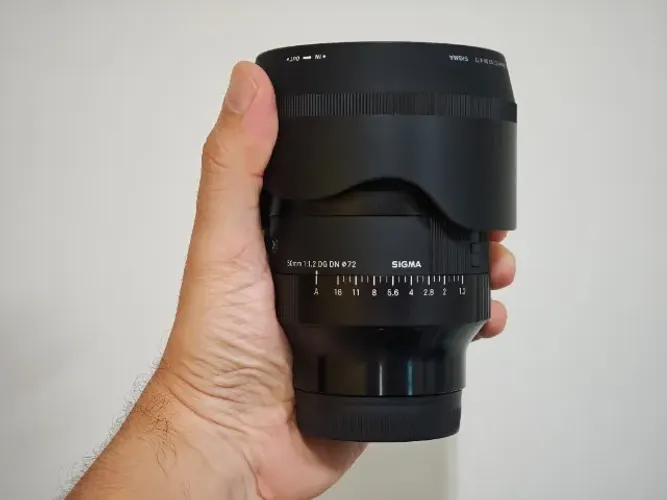 Lente Sigma 50mm 1.2 para Sony FE 