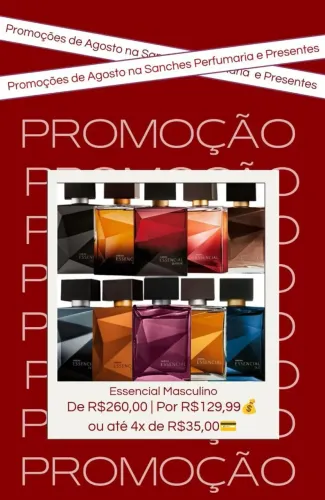 Linha Essencial Masculino 