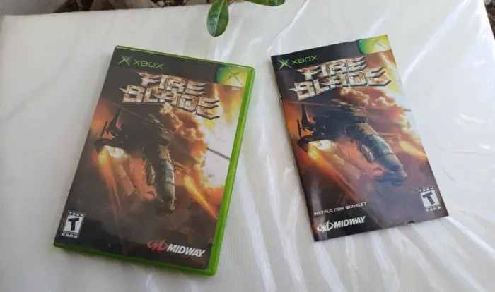 Jogo Fire Blade Xbox Clássico Completo + Register Card