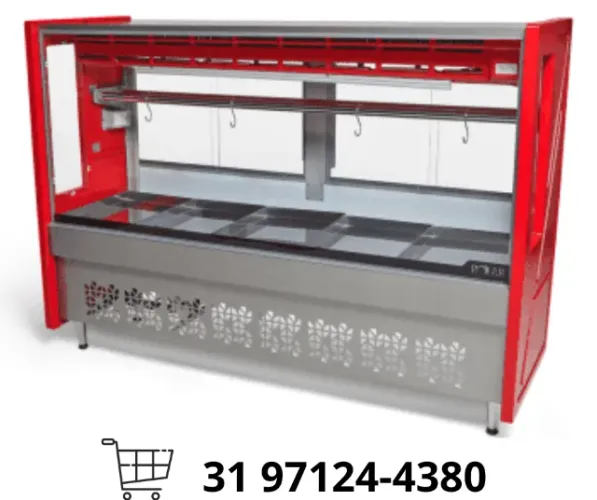 Balcão de Carnes 1,75M Polar 127/220v Novo