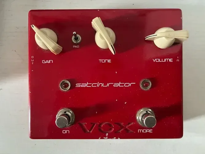 Pedal Vox Satchurator Joe Satriani Signature Distortion
