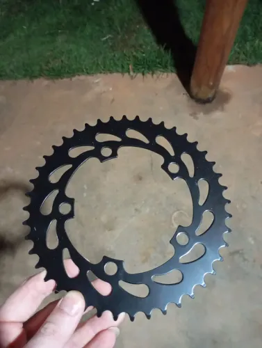Coroa gotinha de aço para pedivela sugino - Nova