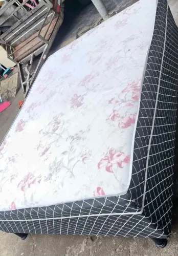 Cama Box Casal com Box Conjugado