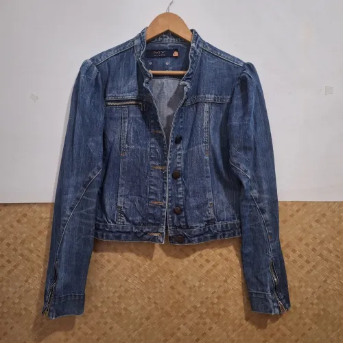 Jaqueta jeans My Place P veste 38/40. Linda! Linda! 