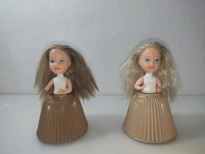 Bonecas Decorativas antiga cupcake