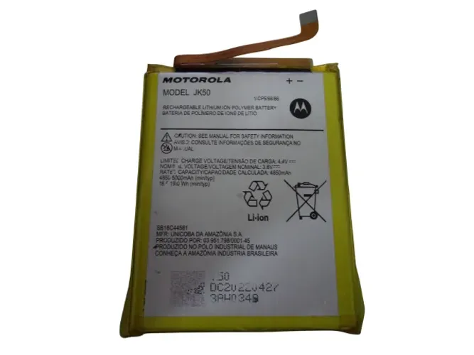 bateria original moto g31 xt2173 modelo jk50