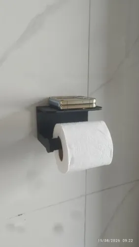 Suporte para papel higiênico com base celular impressora 3D