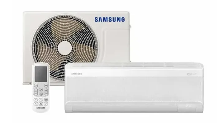 Ar-condicionado Samsung Split Inverter WindFree AI 9.000 BTU/h Novo Frio Wi-Fi Auto