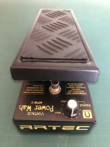 Pedal Wah Wah Artec Vintage Power Apw-3 