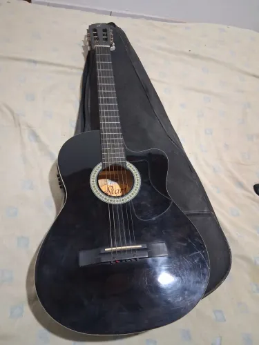 Violão Giannin superstar N 14 eletrico novo com capa...