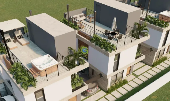 Casa em condomínio em Garopaba  Residencial Villaggio Felicitá Alto padrão, v