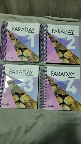 Caderno de Estudos Faraday 4 volumes