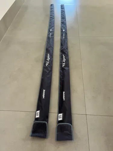 Duas varas de pesca carretilha Marine Sports Liger 1,73 16lbs