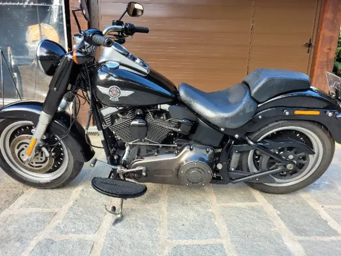 Harley Davidson Fat Boy Low Special ABS FLSTFB Preto Metálico 9.000 Kms