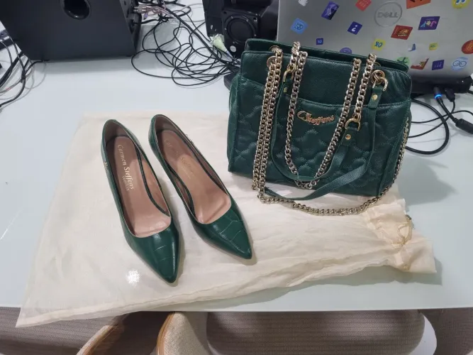 Bolsa+Sapato Carmen Stefani Original
